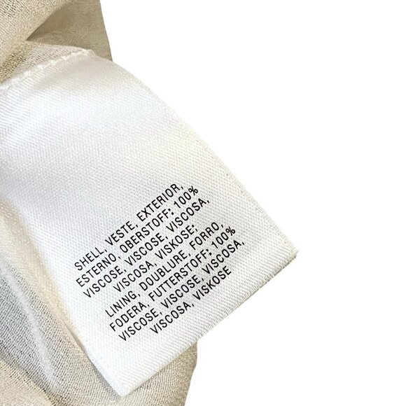 Anthropologie Maeve Love Note Valentines‎ Day Ruffle Wrap Top Silky Size 6 - Picture 7 of 7